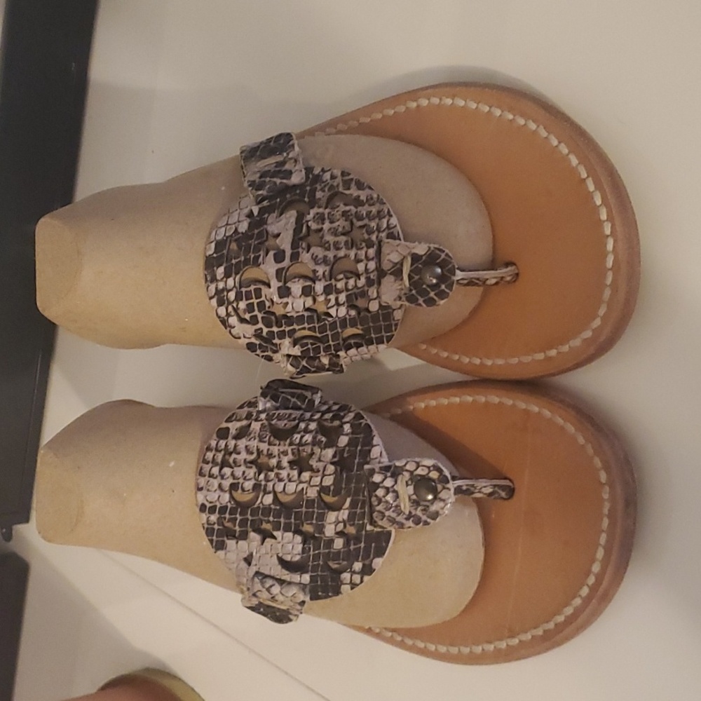 Freebird by Steven Snakeskin Pattern Sandals